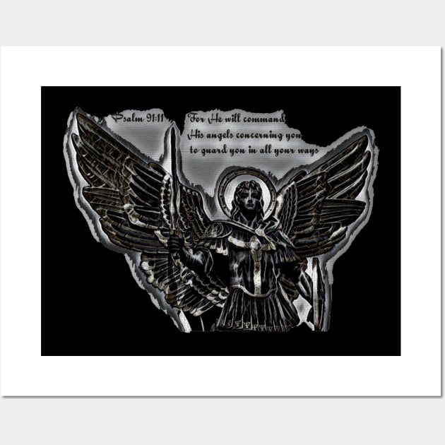 Angel Warrior Wall Art by FTLOG